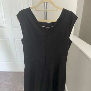 The Limited Suiting Collection Black Sheath Dress size 14.
